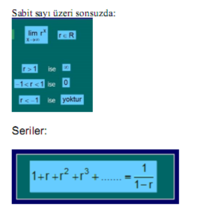 Limit Formülü